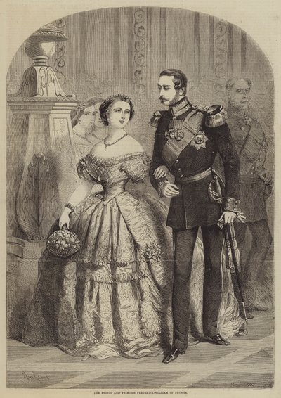 Il Principe e la Principessa Federico Guglielmo di Prussia da Gustave Janet